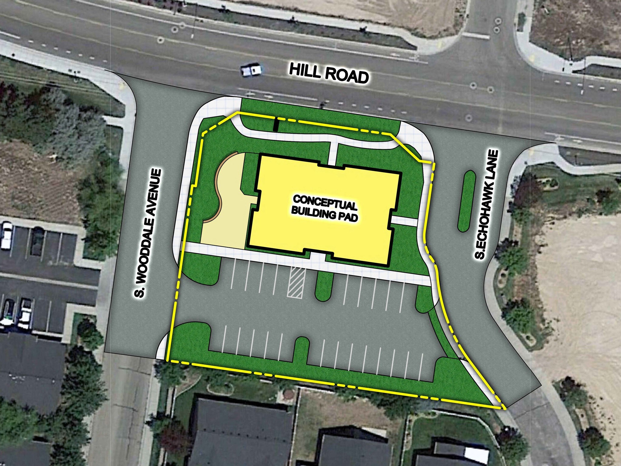 207 N Echohawk Ln, Eagle, ID for sale Site Plan- Image 1 of 1