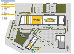 23296-23360 Farmington Rd, Farmington Hills, MI for lease Site Plan- Image 1 of 1