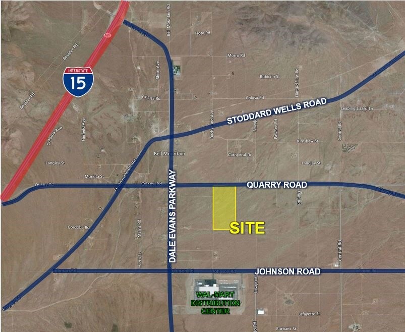 Quarry Rd, Apple Valley, CA for sale Primary Photo- Image 1 of 1