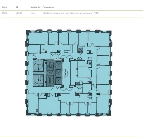 100 Bush St, San Francisco, CA for lease Floor Plan- Image 1 of 1