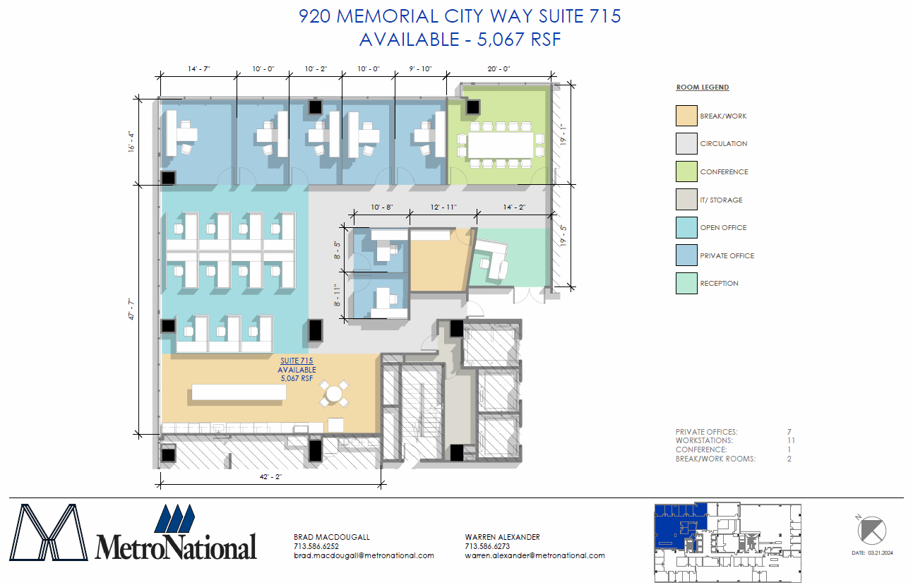 920 Memorial City Way, Houston, TX for lease Floor Plan- Image 1 of 1