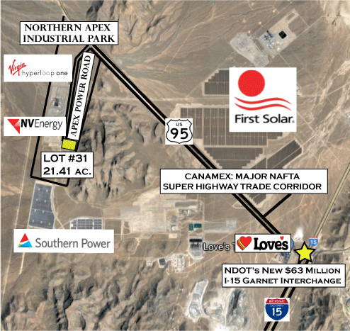 10000 Apex Power, Las Vegas, NV for sale - Building Photo - Image 1 of 1