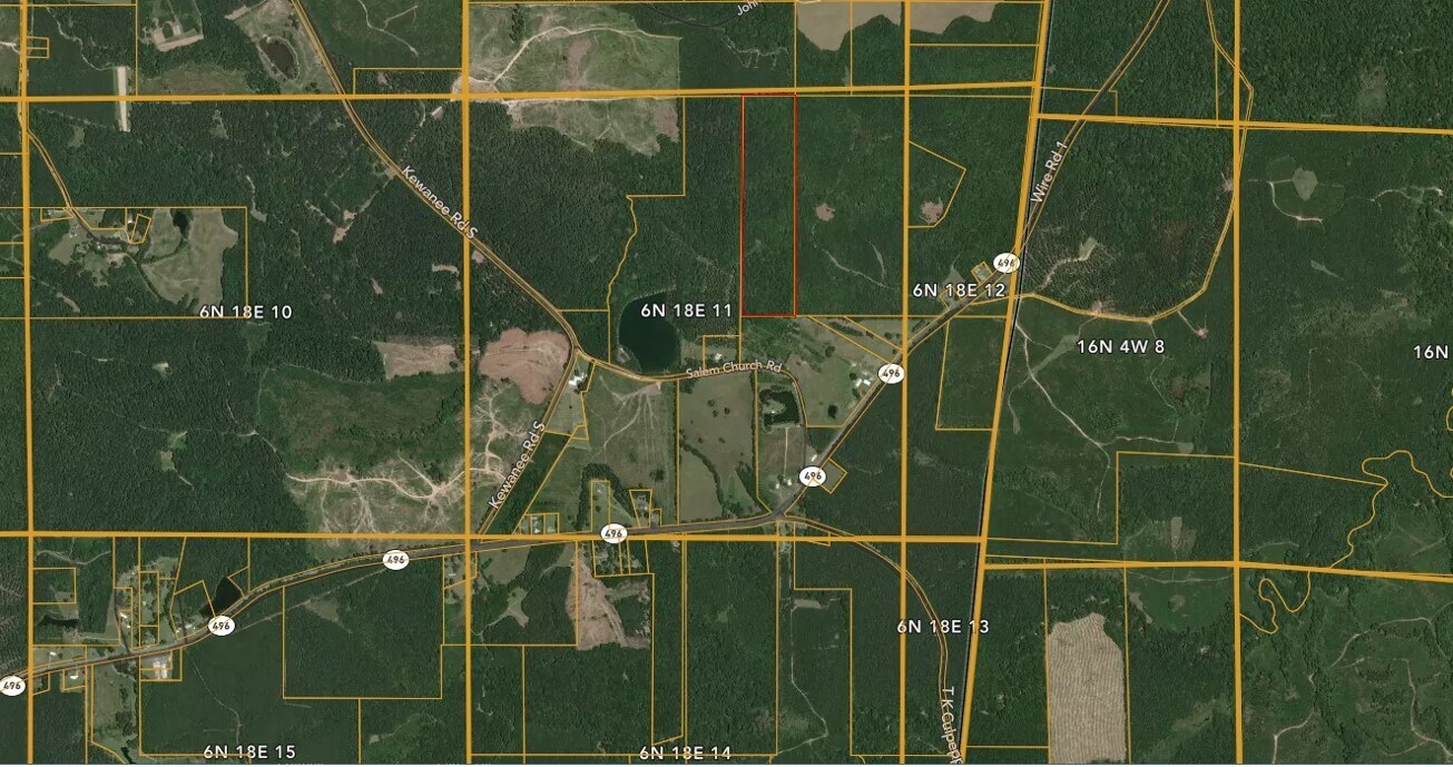 0 Salem Church Rd, Toomsuba, MS 39364