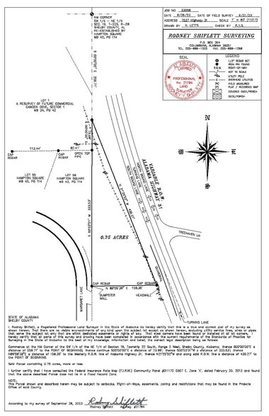 7037 U.S. 31, Calera, AL for sale - Plat Map - Image 2 of 2