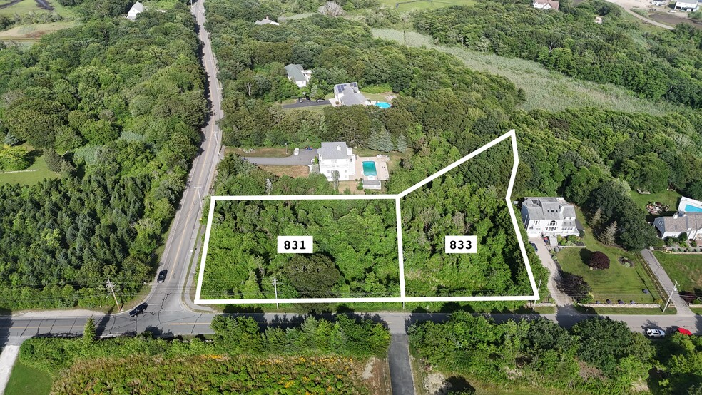 833 Sconticut Neck rd, Fairhaven, MA for sale - Aerial - Image 1 of 5