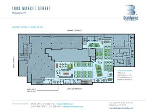 1900 Market St, Philadelphia, PA for lease Site Plan- Image 1 of 1