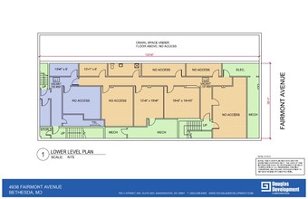 4936 Fairmont Ave, Bethesda, MD for lease Floor Plan- Image 1 of 1