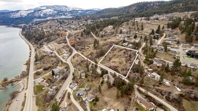 5890 Columbia Av, Peachland, BC - AERIAL  map view - Image1