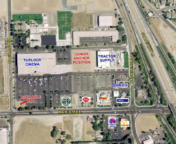 N Killroy Rd & W Main St, Turlock, CA for lease - Primary Photo - Image 1 of 2