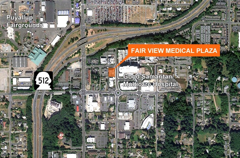 1408 3rd St SE, Puyallup, WA for sale Aerial- Image 1 of 1