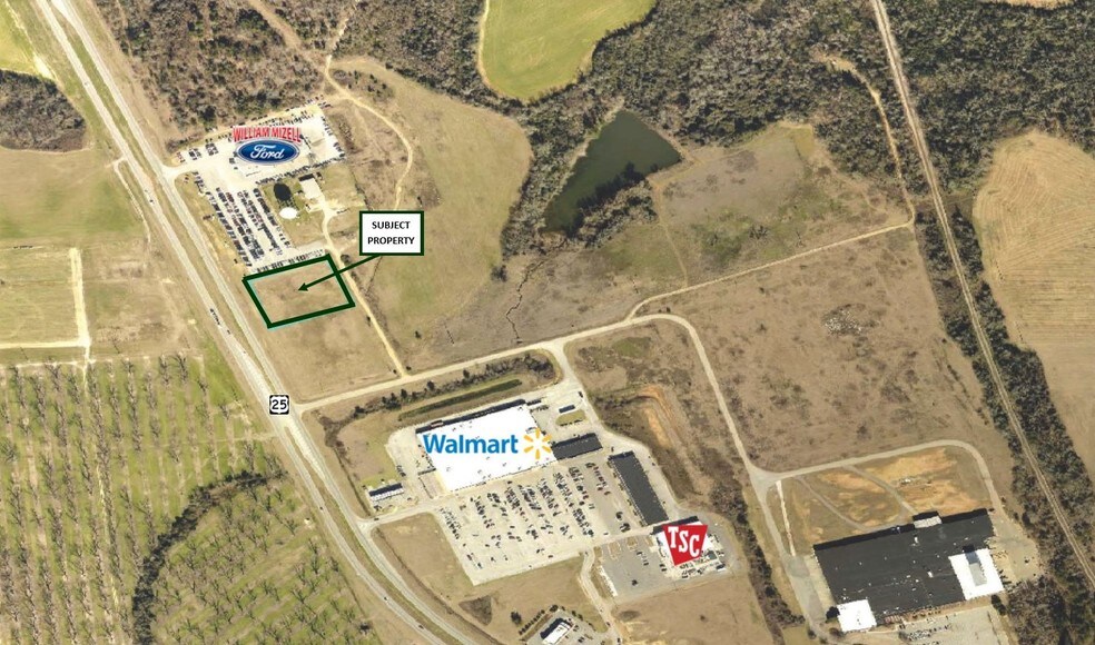 N HWY 25, Waynesboro, GA for sale - Aerial - Image 1 of 1