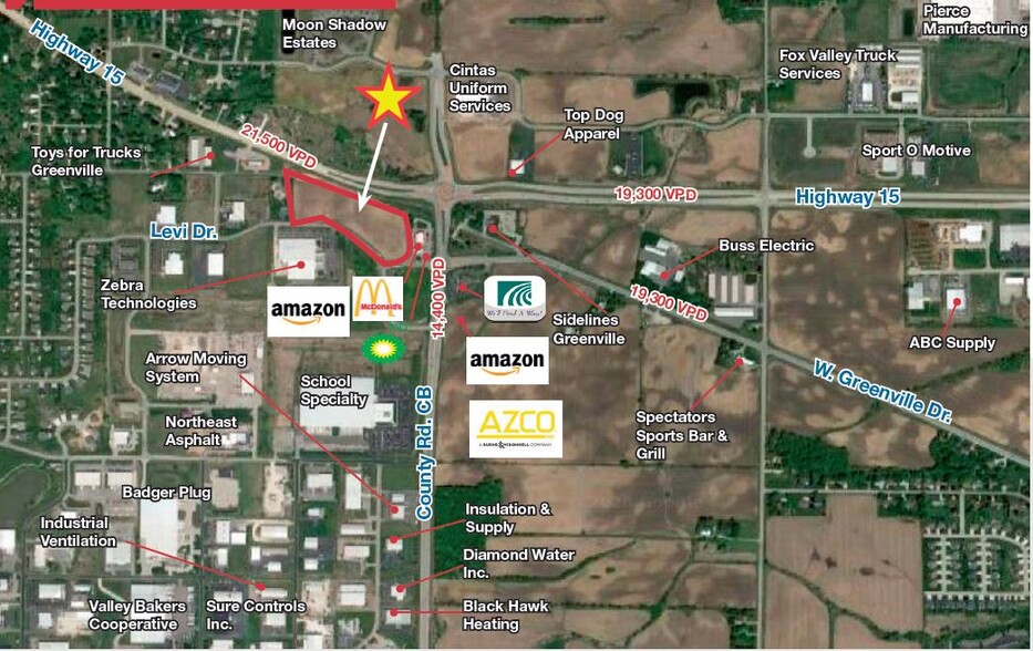 Highway 15 & County Road, Greenville, WI 54942 - Vacant Land in ...