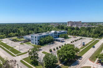 505 Graham Dr, Tomball, TX - aerial  map view