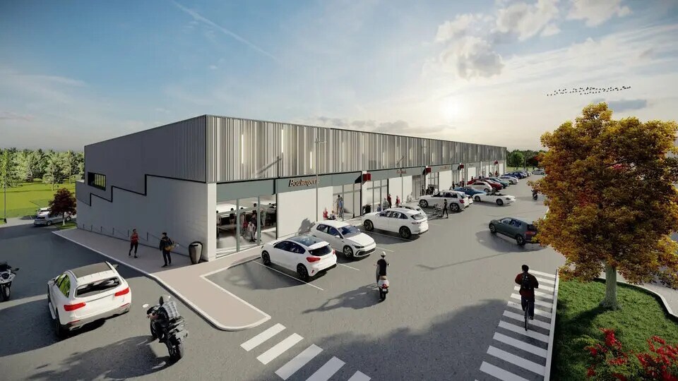 Retail in Le Thillay for lease - Building Photo - Image 1 of 9