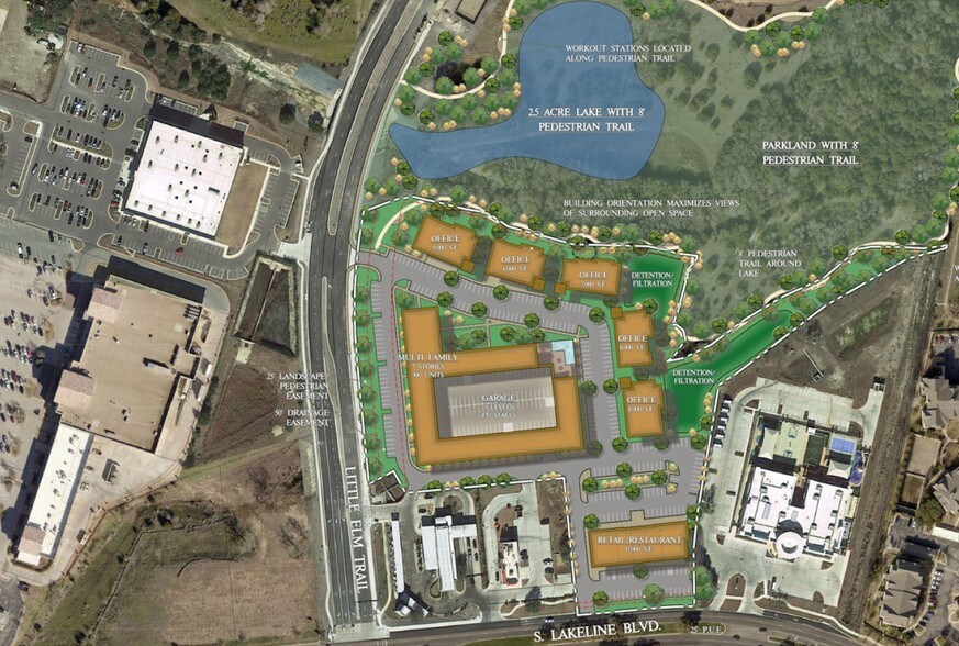 Little Elm Trail & Lakeline Blvd, Cedar Park, TX for sale - Primary Photo - Image 1 of 1