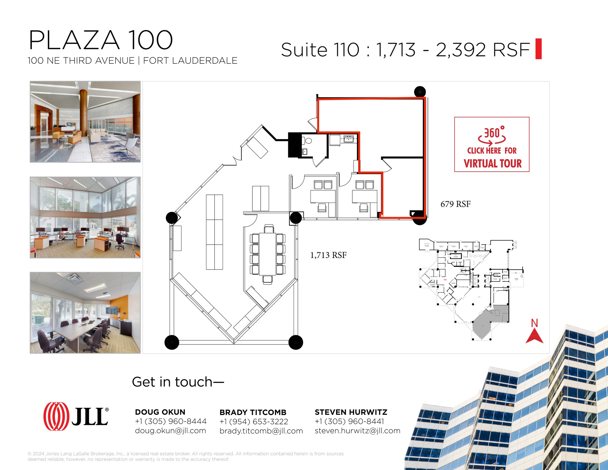 100 NE 3rd Ave, Fort Lauderdale, FL for lease Site Plan- Image 1 of 1