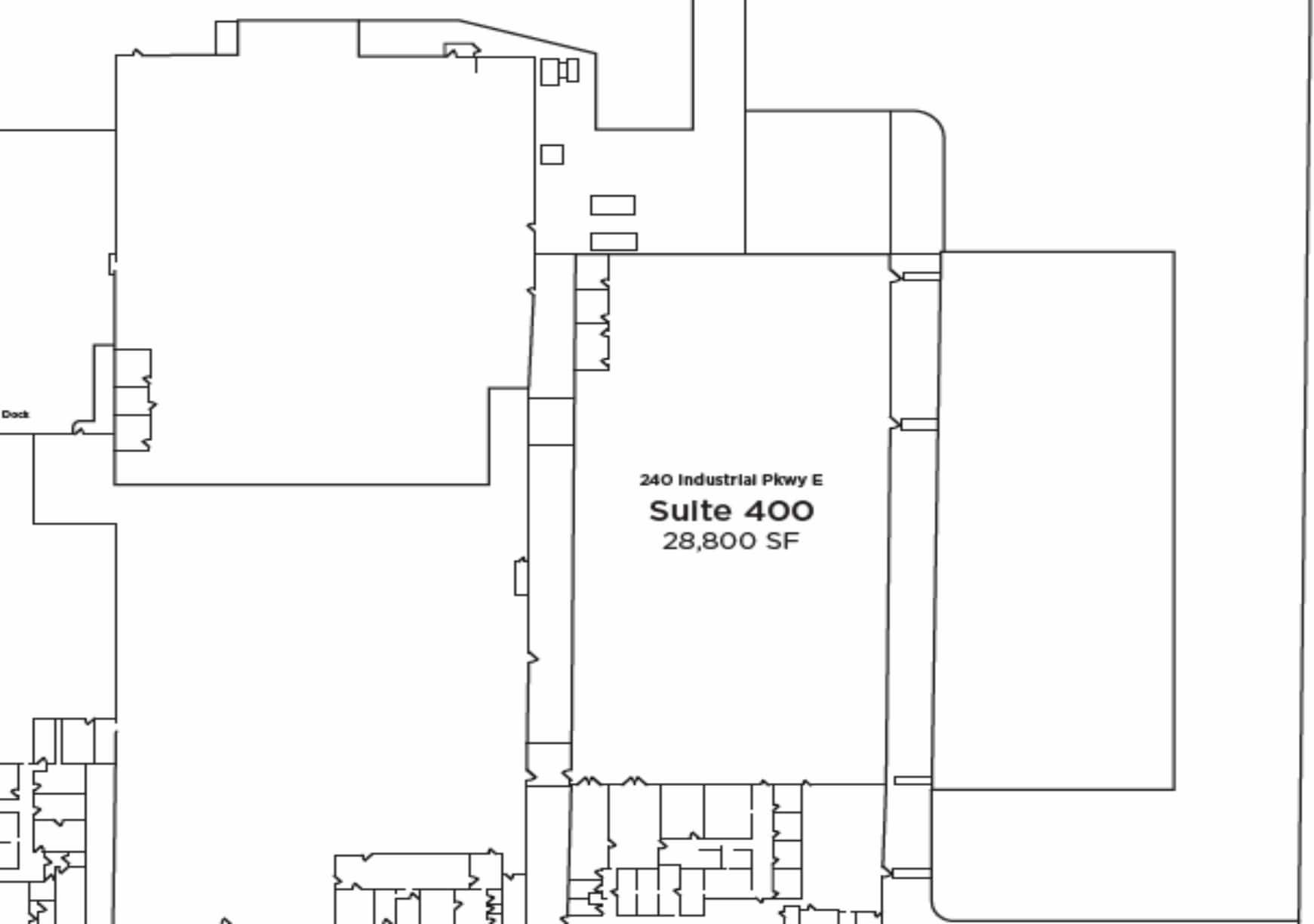240 E Industrial Pky, Fayette, OH for lease Floor Plan- Image 1 of 2