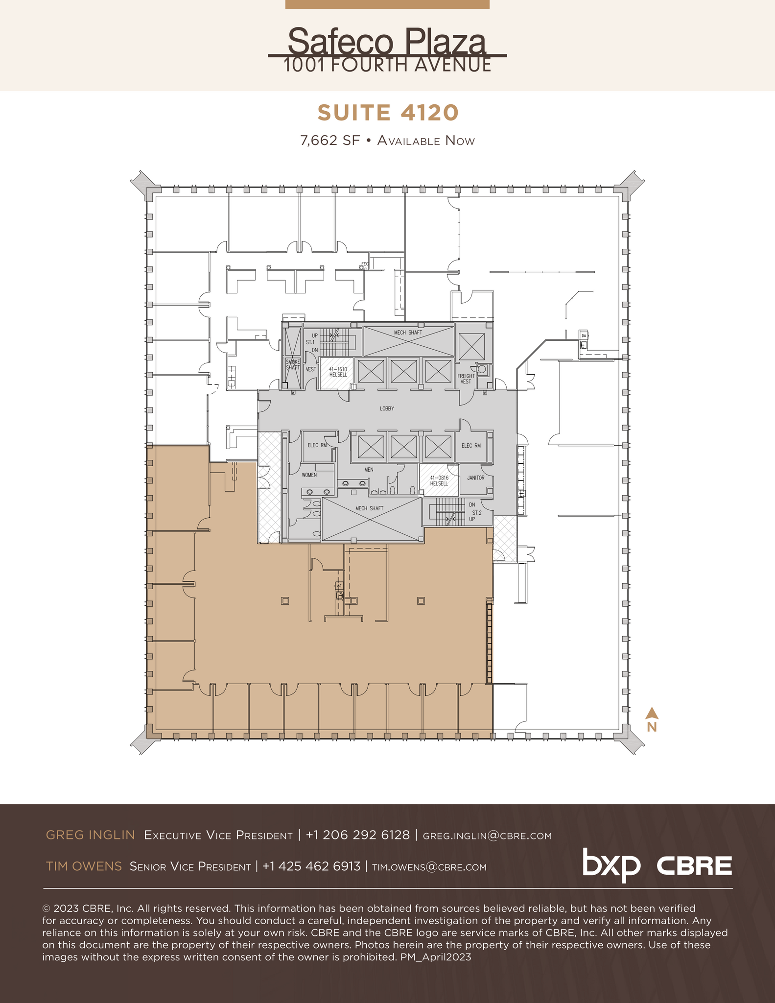 1001 4th Ave, Seattle, WA for lease Floor Plan- Image 1 of 1