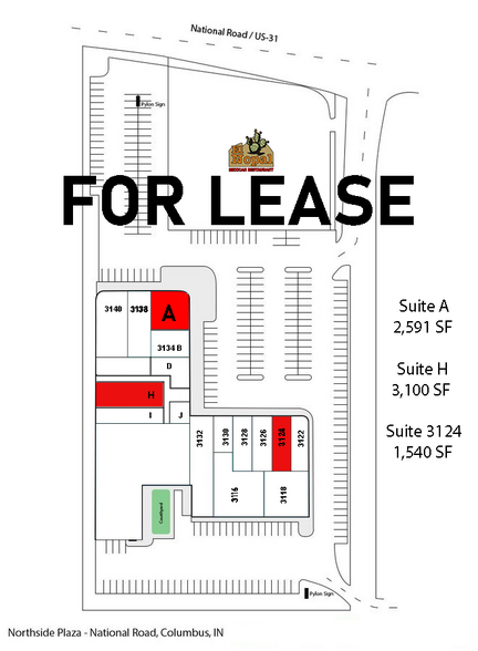 3136 N National Rd, Columbus, IN for lease - Building Photo - Image 2 of 34