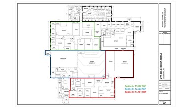 275 Billerica Rd, Chelmsford, MA for lease Floor Plan- Image 1 of 1