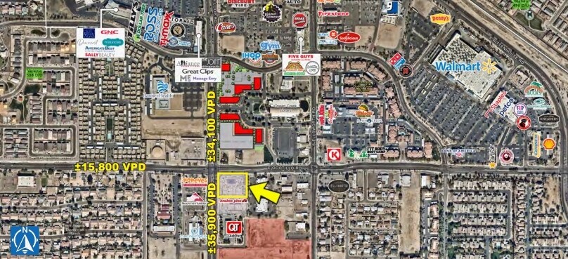 SEC Ellsworth Loop Rd & Ocotillo Rd, Queen Creek, AZ for sale Primary Photo- Image 1 of 1