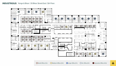 33 Bloor St E, Toronto, ON for lease Floor Plan- Image 1 of 1