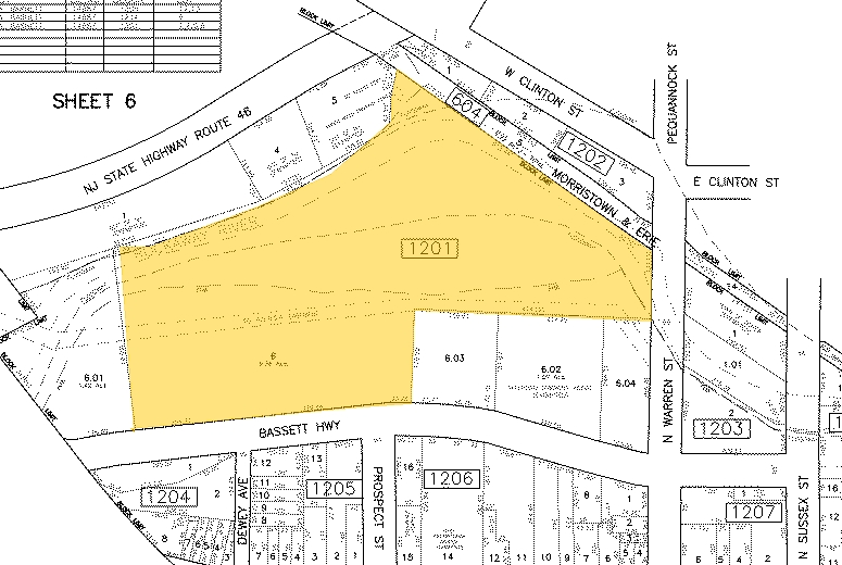 63-105 Bassett Hwy, Dover, NJ for lease - Plat Map - Image 3 of 3