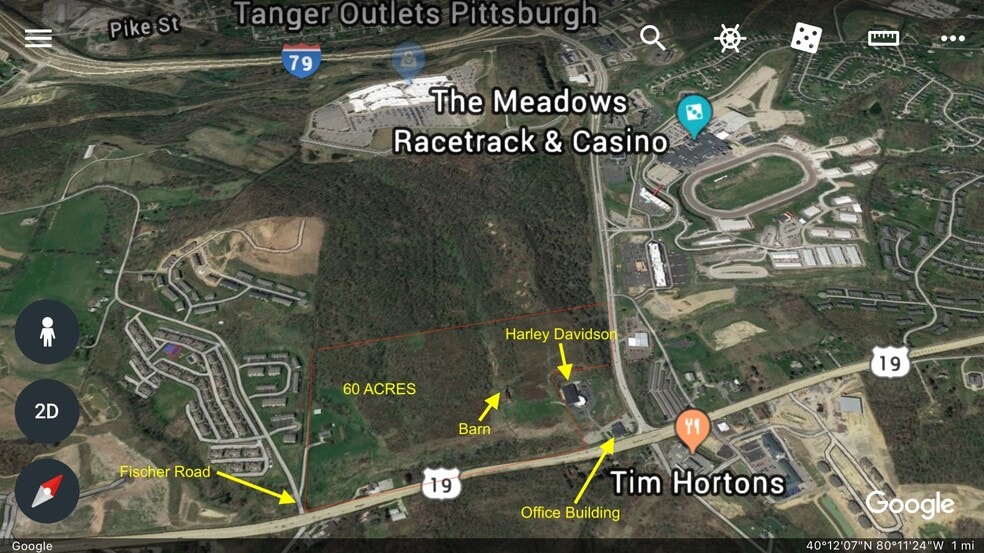 1265 Washington Rd., Washington, PA for sale - Building Photo - Image 2 of 4