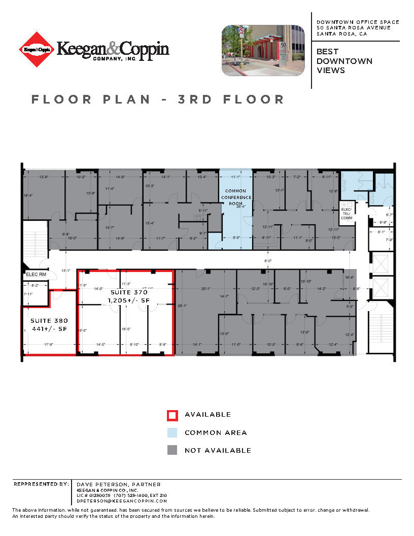 50 Santa Rosa Ave, Santa Rosa, CA for lease Floor Plan- Image 1 of 1