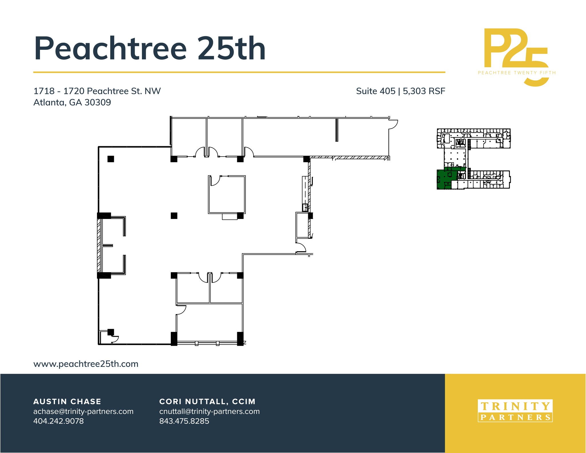 1718-1720 NW Peachtree St, Atlanta, GA for lease Site Plan- Image 1 of 1
