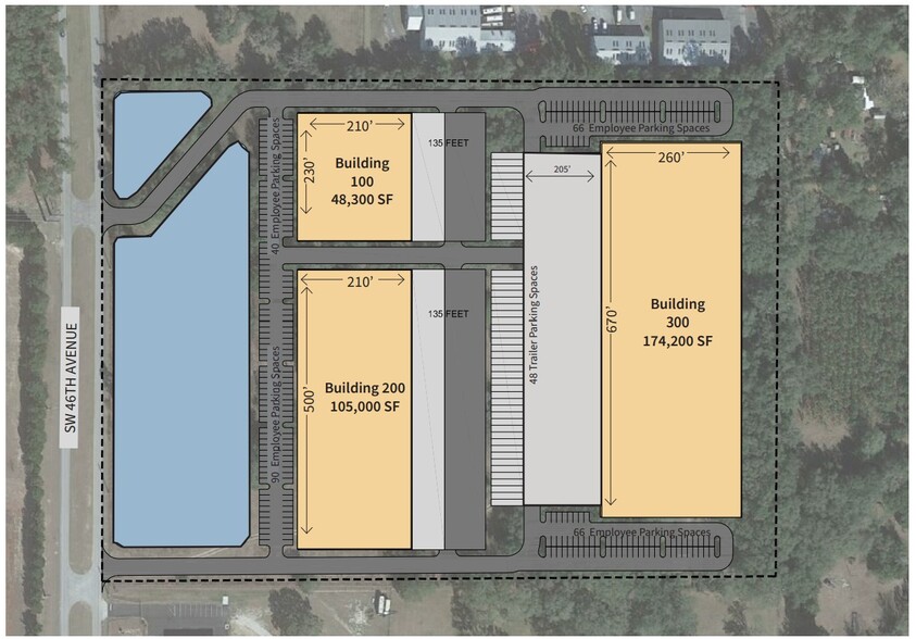 SW 46th St, Ocala, FL for lease - Site Plan - Image 2 of 2
