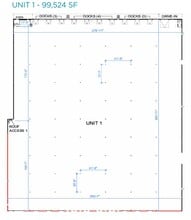 137 Horner Ave, Toronto, ON for lease Floor Plan- Image 1 of 2