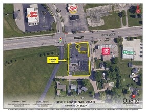 812 E National Rd, Vandalia, OH - AERIAL  map view - Image1