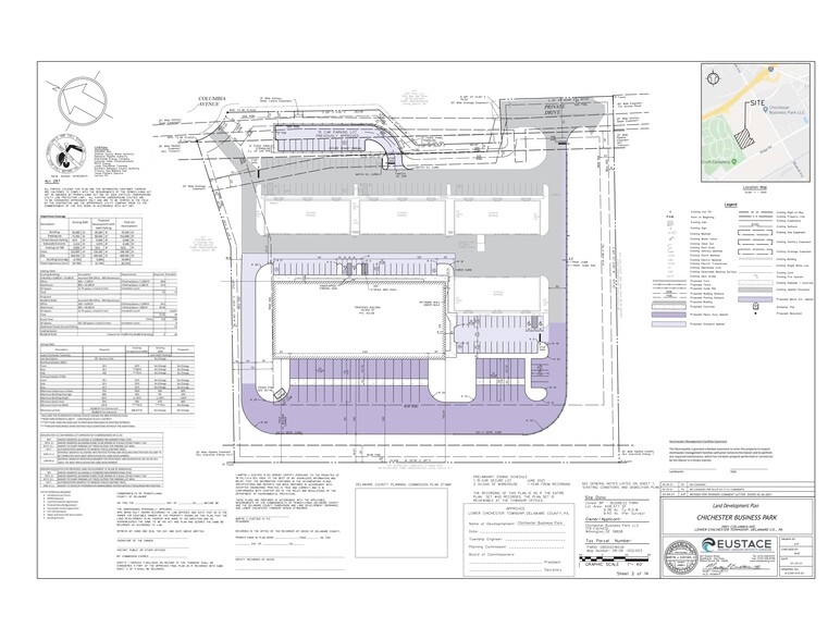 3901 Columbia Ave, Linwood, PA for lease - Site Plan - Image 2 of 8