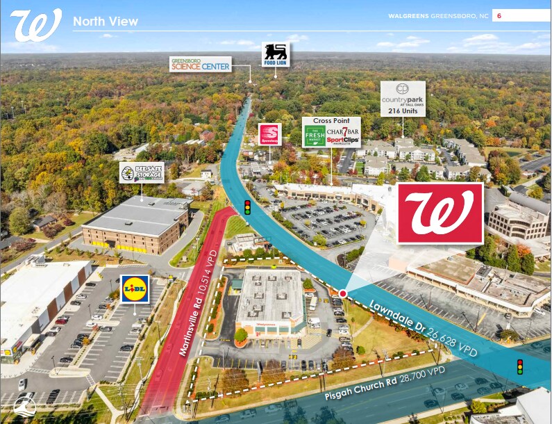 3703 Lawndale Dr, Greensboro, NC 27455 Walgreens