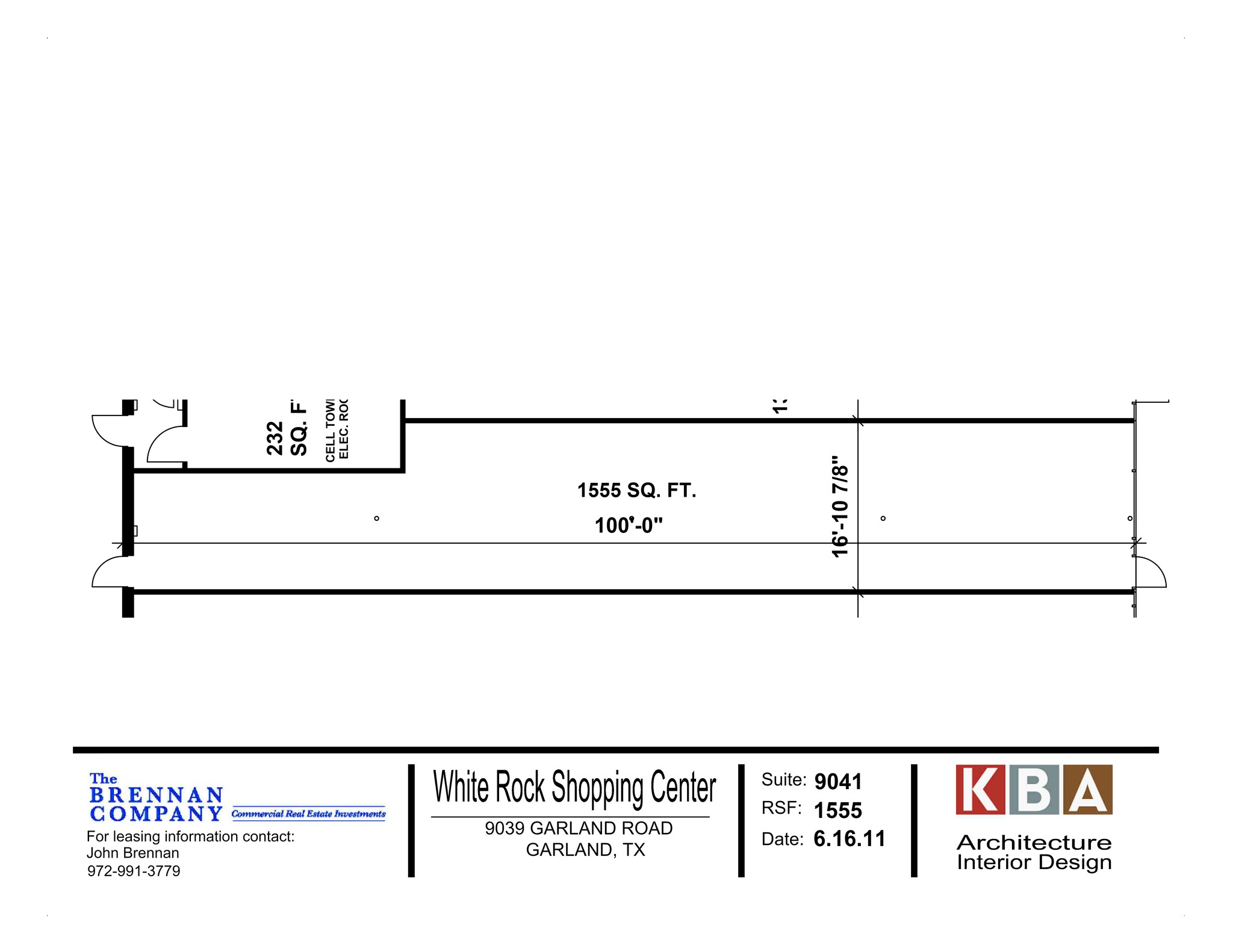 9003-9055 Garland Rd, Dallas, TX for lease Site Plan- Image 1 of 1