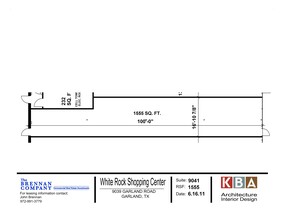 9003-9055 Garland Rd, Dallas, TX for lease Site Plan- Image 1 of 1