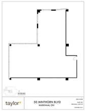 50 Minthorn Blvd, Markham, ON for lease Site Plan- Image 1 of 1