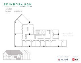 3300 Edinborough Way, Edina, MN for lease Floor Plan- Image 1 of 2