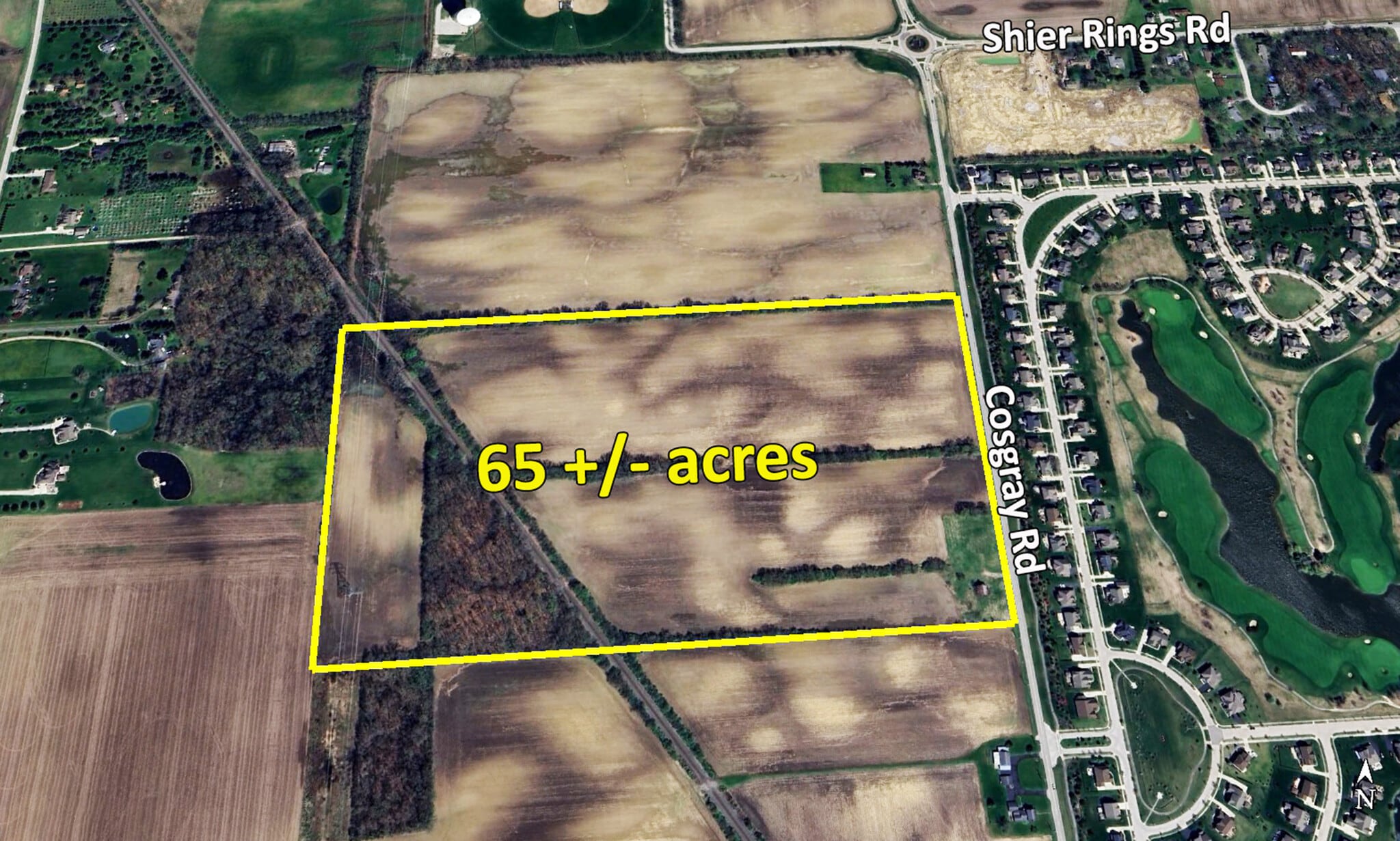5751 Cosgray Rd, Dublin, OH for sale Aerial- Image 1 of 5
