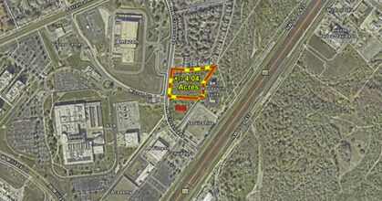 NW Crossroads, San Antonio, TX - AERIAL map view