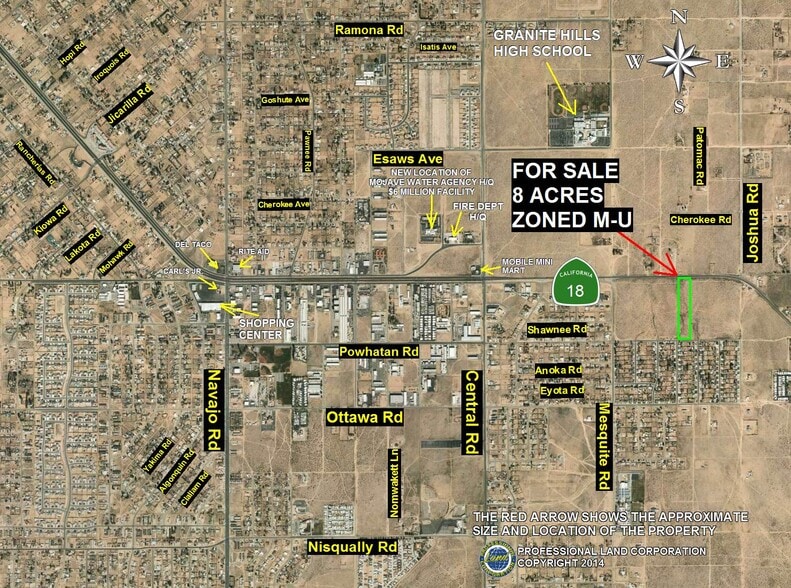 HWY 18 Mixed Use, Apple Valley, CA for sale - Primary Photo - Image 1 of 2