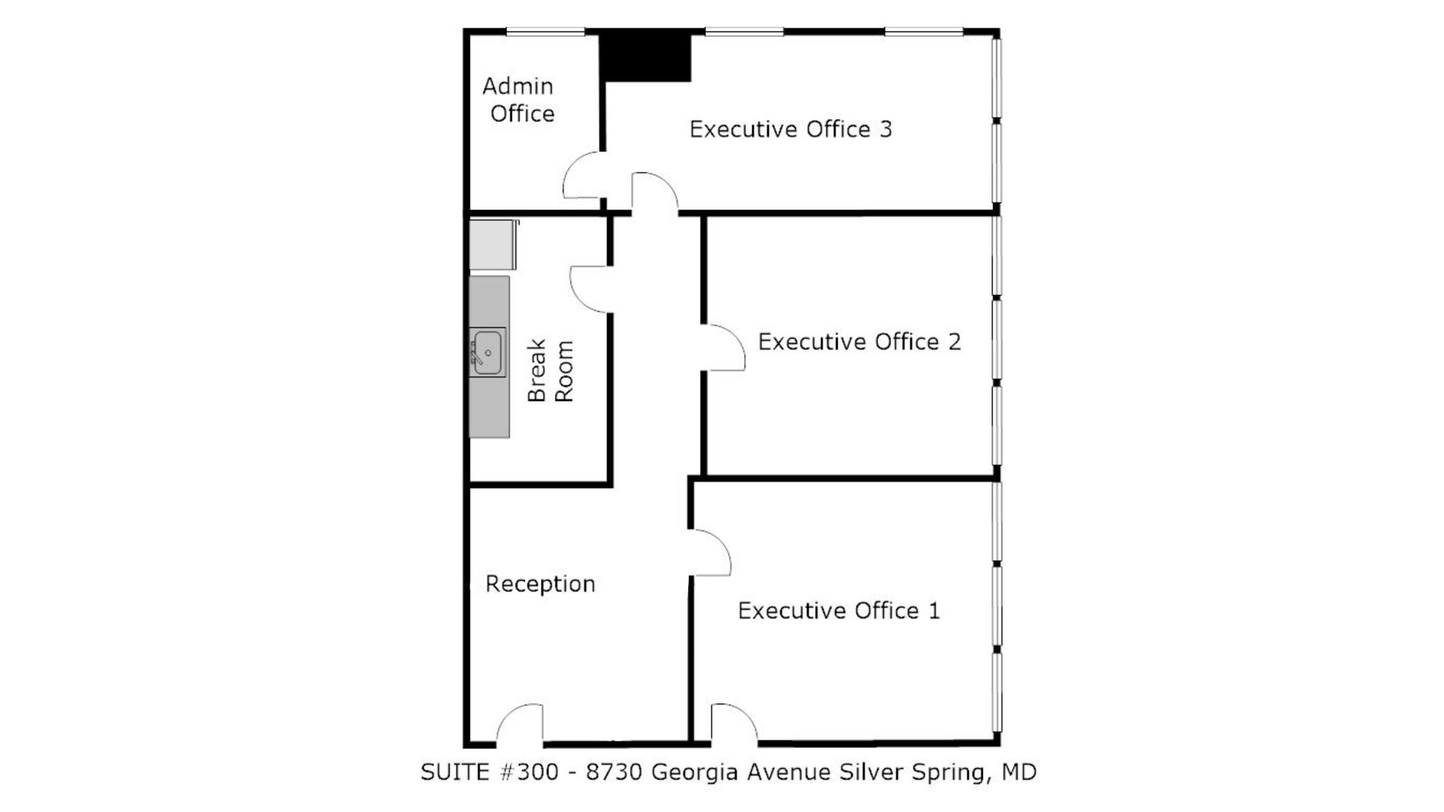 8730 Georgia Ave, Silver Spring, MD for lease Site Plan- Image 1 of 7