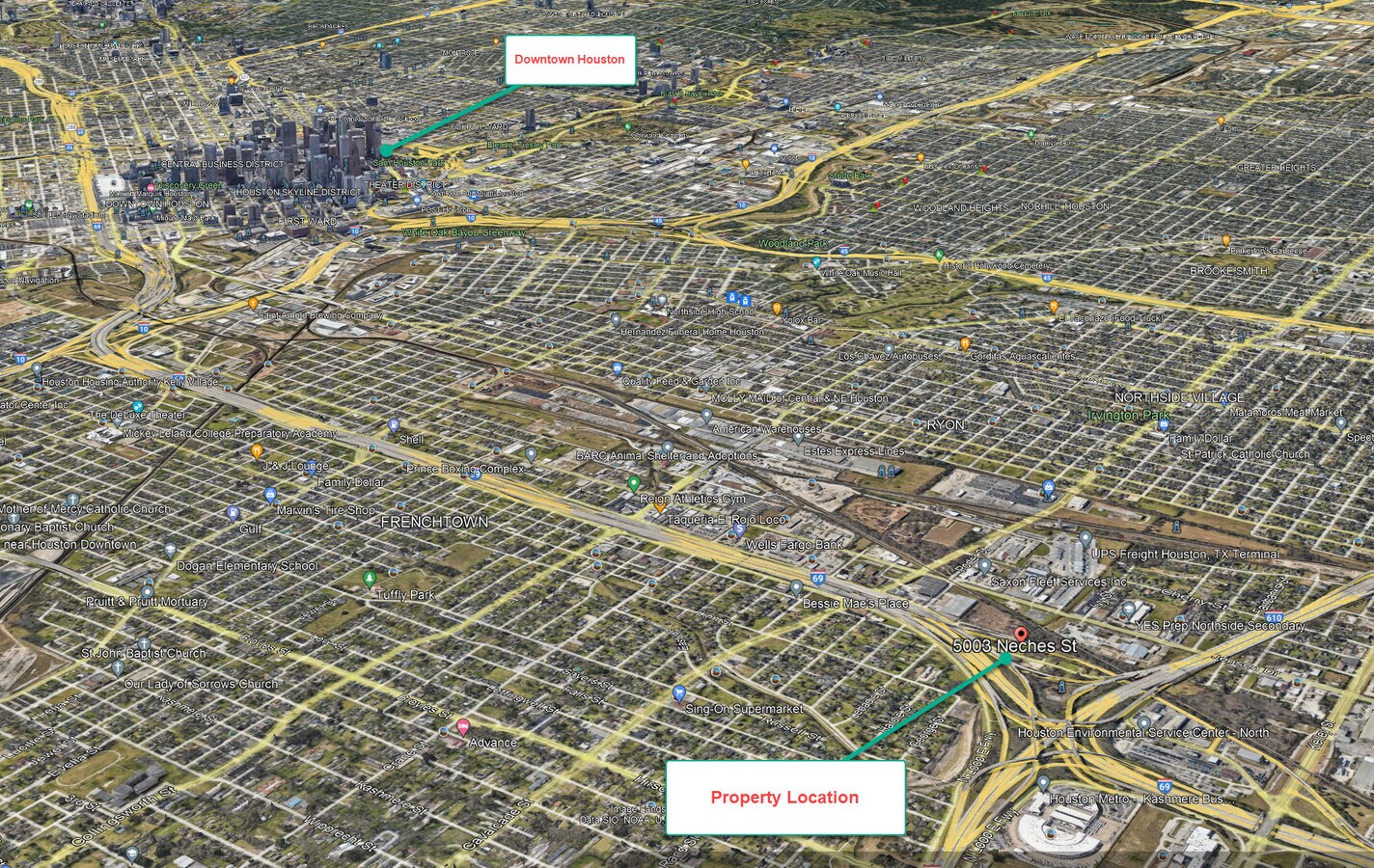 5005 Neches St, Houston, TX 77026 Land for Sale