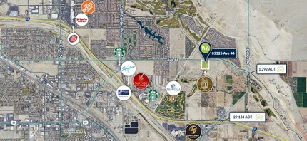 85325 Avenue 44, Indio, CA - AERIAL  map view