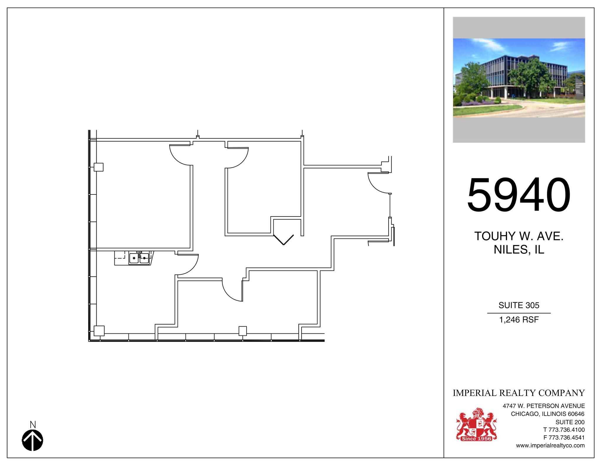 5940 W Touhy Ave, Niles, IL for lease Site Plan- Image 1 of 1