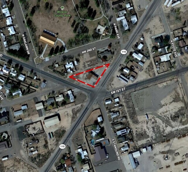 301 Hendricks, Wink, TX for sale - Building Photo - Image 2 of 2