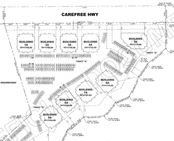 2525 W Carefree Hwy, Phoenix, AZ for sale - Plat Map - Image 1 of 1