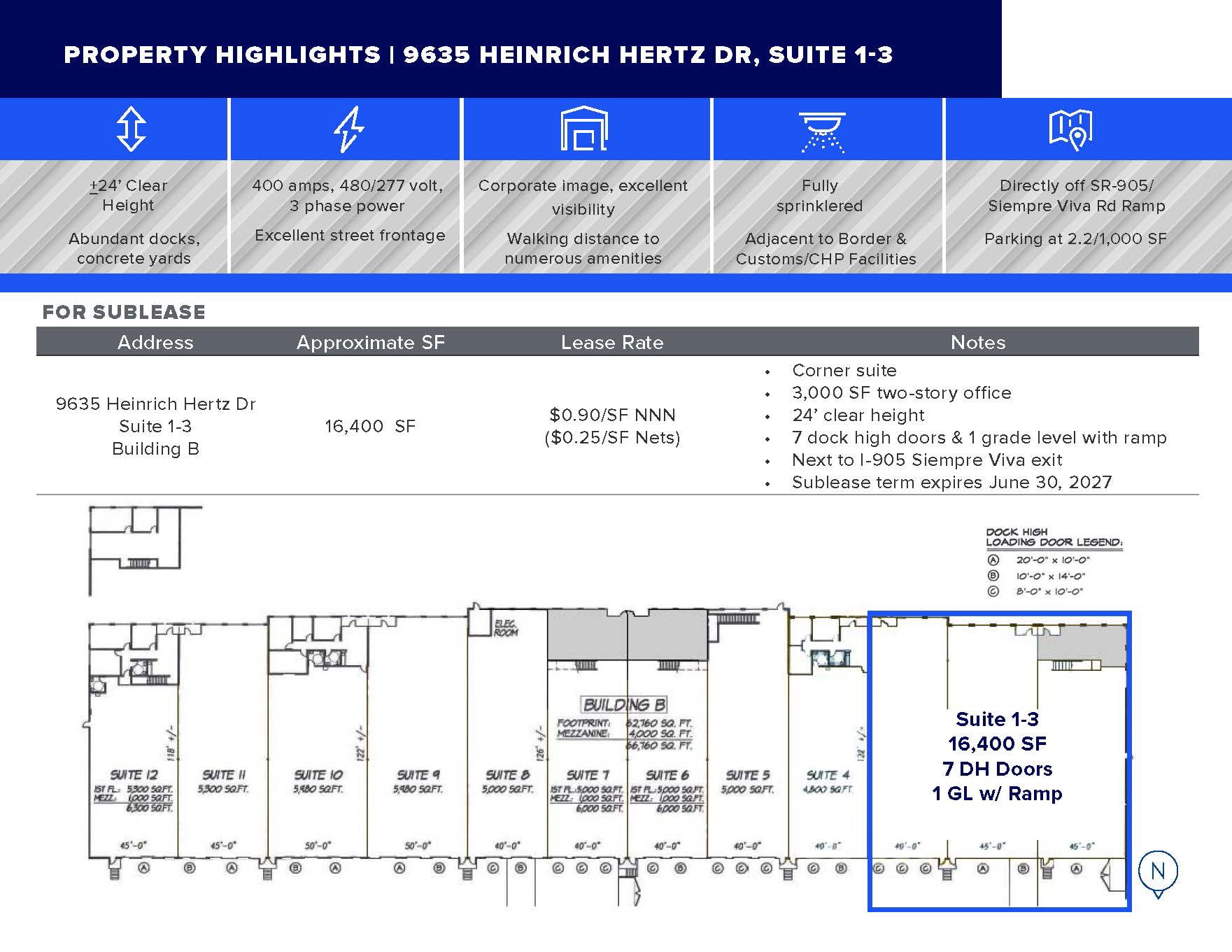 9654 Siempre Viva Rd, San Diego, CA for lease Interior Photo- Image 1 of 1