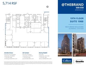 500-550 N Brand Blvd, Glendale, CA for lease Floor Plan- Image 1 of 1